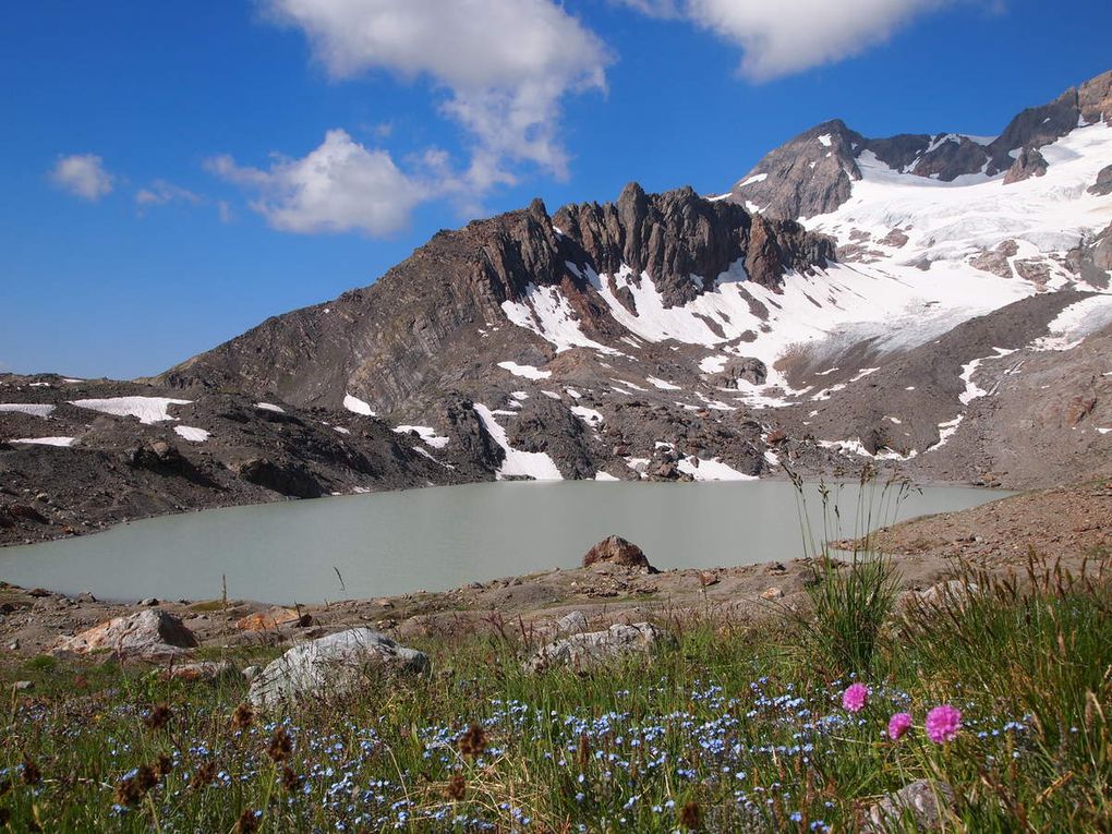 Le vallon du Ferrand et le lac des Quirlies