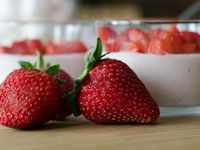 Petites mousses aux fraises &amp; mascarpone