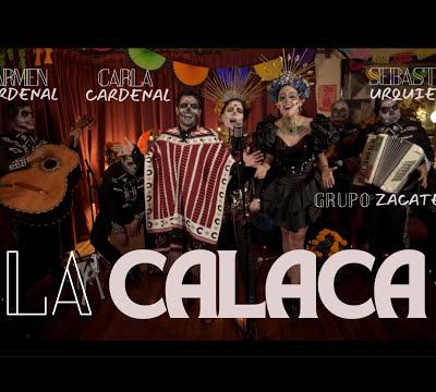 La Calaca - Sebastiano, Carmen Cardenal y Carla Cardenal