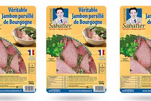 Rappel produit : Véritable jambon persillé de Bourgogne supérieur 350g de marque Antoine Sabatier