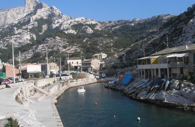 La calanque de Callelongue à Marseille