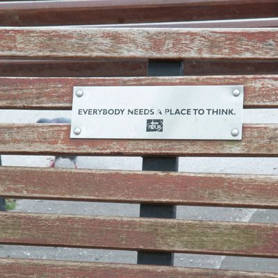 Everybody needs a place to think 