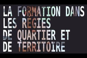 Film sur la formation dans les régies de quartier et de territoire