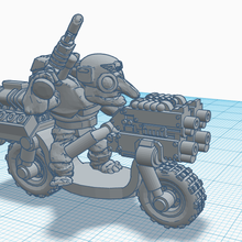 Modèle 3D d'une trottinette de guerre gretchin pour W40K