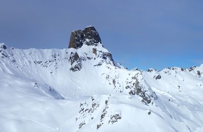 Mont Rosset : Versant sud > Descente face nord-ouest