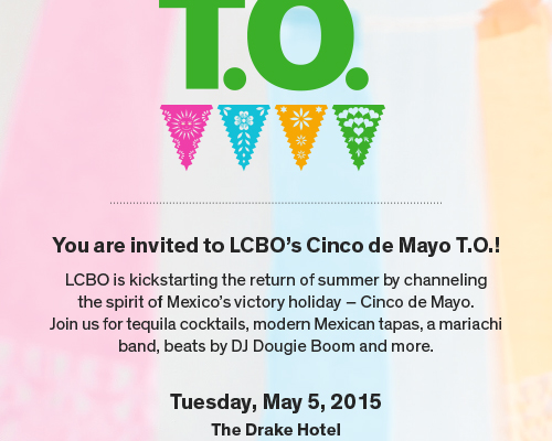 You're invited to celebrate Cinco de Mayo TO 2015 