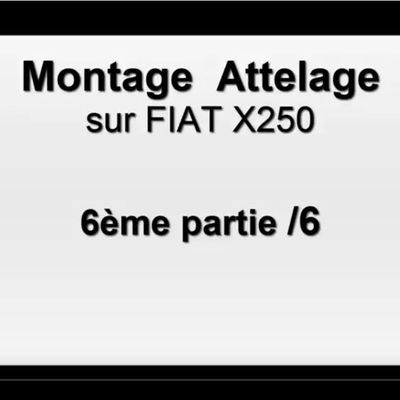 Video 6/6 tutorial pour Montage Attelage Camping car sur un Fiat X250 par FRANSSEN REMORQUES