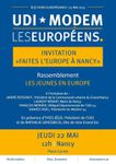 Elections Européennes: réunion du Modem à Nancy