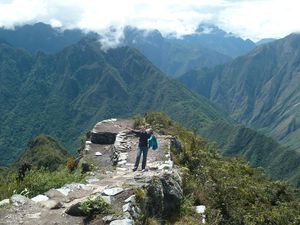 Machu Picchu, ses marches et ses lamas !