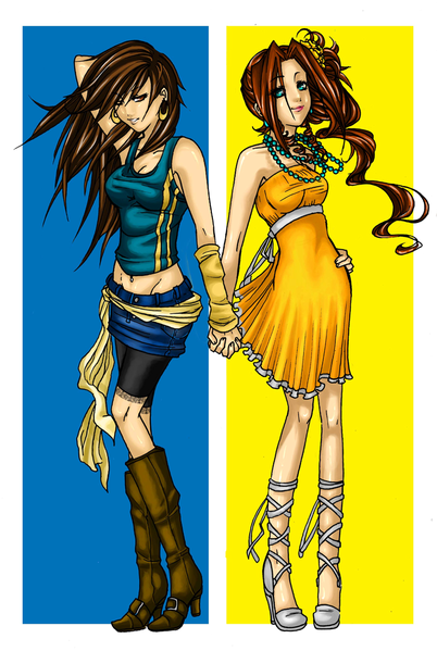 fanarts de couple tout final fantasy confondus