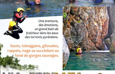 affiche Pierrot Canyoning