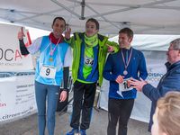 Photos des podiums Handi cross-cup