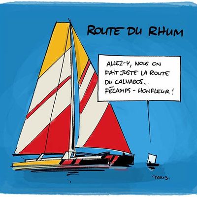 La route du Rhum c'est trop loin