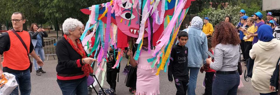 Carnaval du quartier des Cévennes à Alès ce 12 mai