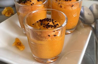 Crémeux de carottes au cumin
