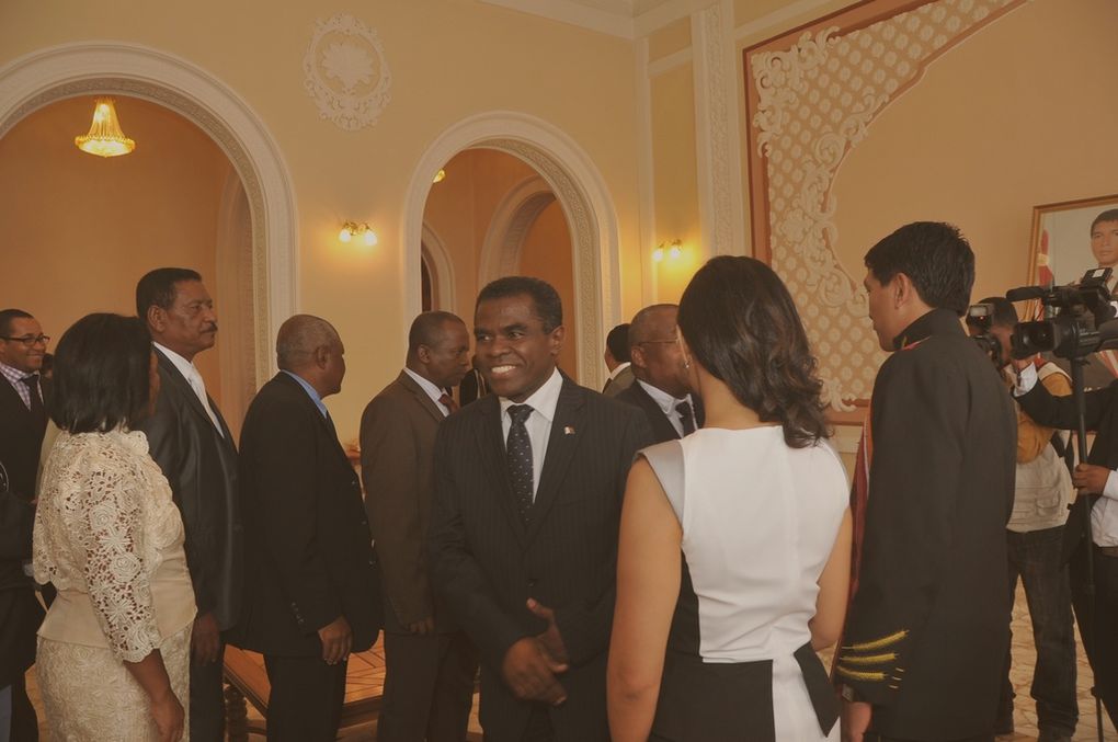 Cérémonie de présentations de vœux des corps constitués au couple présidentiel, Mialy et Andry Rajoelina. Partie 3. Photos : Harilala Randrianarison