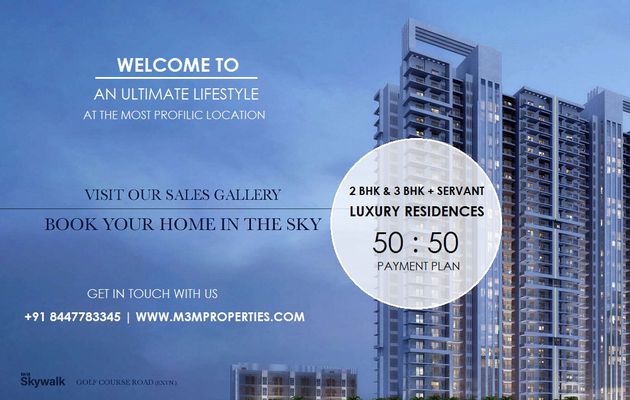 M3M Skywalk Residences Sector 74 Gurgaon - Book Your Home In The Sky