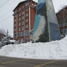 Montagnes de neige