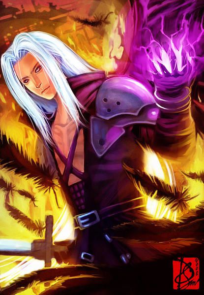 fanarts de séphiroth