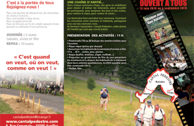 Tour du cantal pedestre 2010