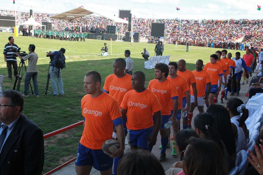 Inauguration du Kianja (Stade) Makis de Madagascar, à Andohatapenaka, par le Président Andry Rajoelina. 3ème partie. Photos: Harilala Randrianarison