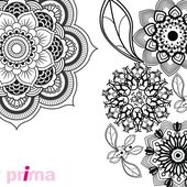 Mandala et coloriage fleur à imprimer