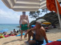 Les plages de Lloret et Fouad au footing