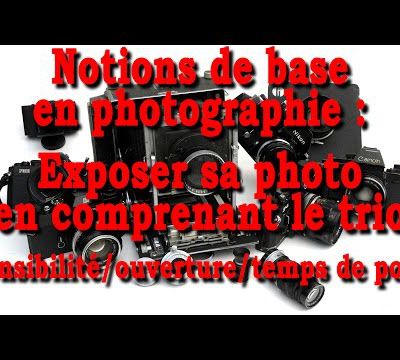 Exposer une photo : sensibilité, ouverture et temps de pose