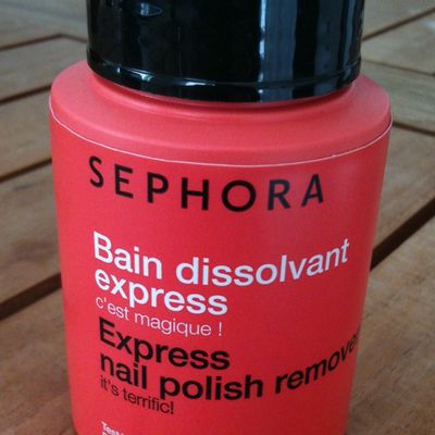 Mon coup de coeur du mois : le Bain Dissolvant Express de Sephora