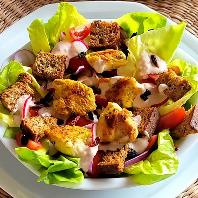 Salade de blancs de poulet