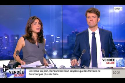 [2012 11 10] SONIA CHIRONI - I>TELE - INFO SOIR @20H30