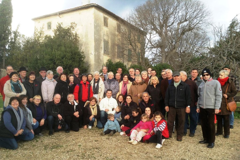 Présentation des vœux de la Bastide MARIN et taille de la vigne en ce dimanche 18 janvier 