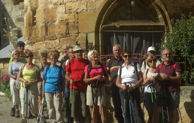 Randonnées de ce jour à Galinières et les berges de l'Aveyron