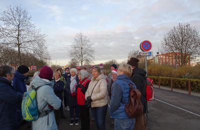 Visite de Rouen pour les randonneurs des Risle Pattes - décembre 2023