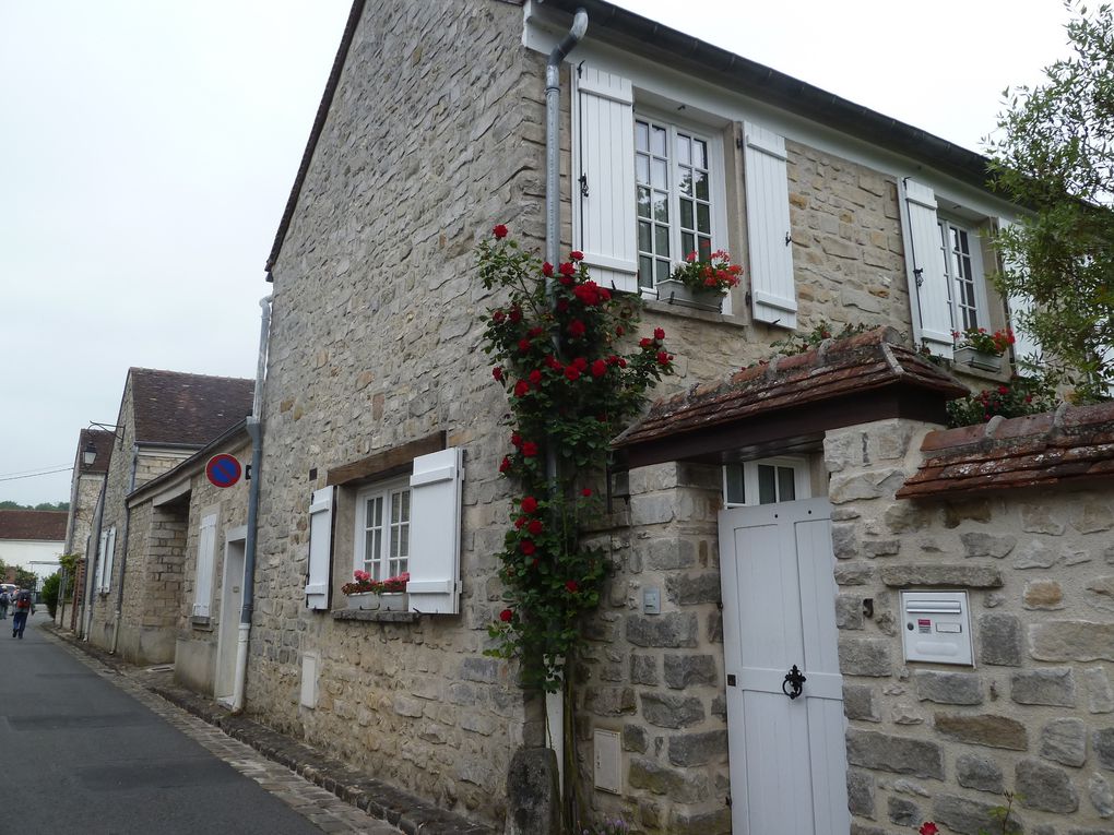 Randonnée boucle autour de Montigny-sur-Loing, 15,4 km.