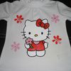 t shirt hello kitty pour la petite Chloé