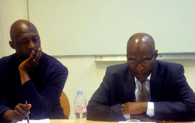 30 mai 2016, Paris, Tchad : conférence de presse de Saleh Kebzabo