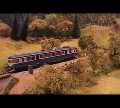 exposition de train miniatures à Naucelles 2018