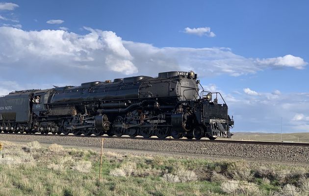 Seconde journée de route pour la Big Boy 4014