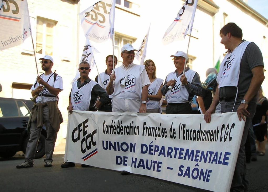 Album - Manifestations à Vesoul contre la réformes des retraites sept 2010