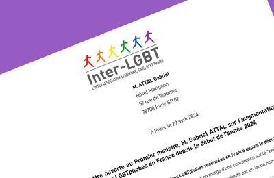 Des associations interpellent Attal sur la hausse des violences LGBTphobes en 2024