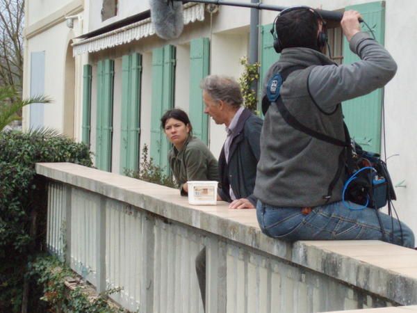 Quelques images du tournage d'Alix... en avril 2006 dans le Gers