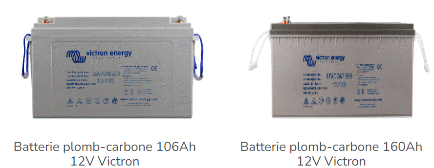 Des batteries solaires plomb carbone