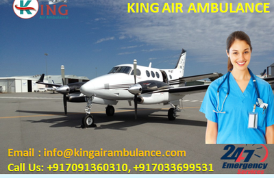 Air Ambulance in Guwahati-King Provides the Best Medical Amenities