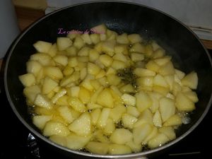 Pommes caramélisées 