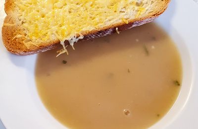 J'ai essayé une soupe à la farine torréfiée.