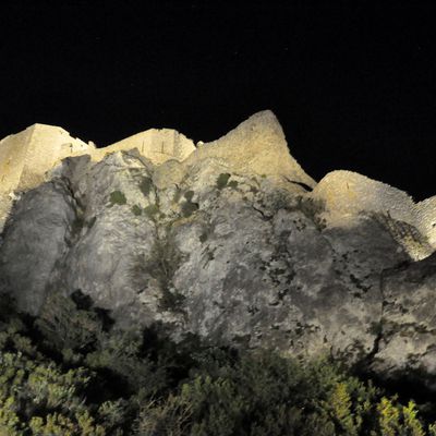 Sur le chemin de Quéribus