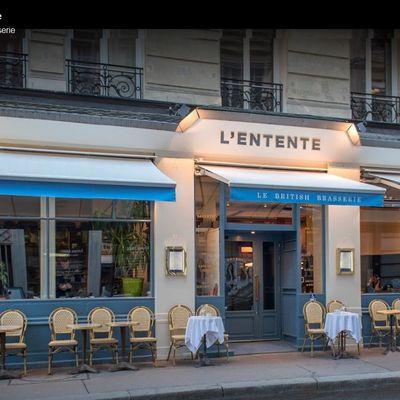 L'Entente, Le British Brasserie / RESTAURANT / PARIS / SUPERBE AMBIANCE