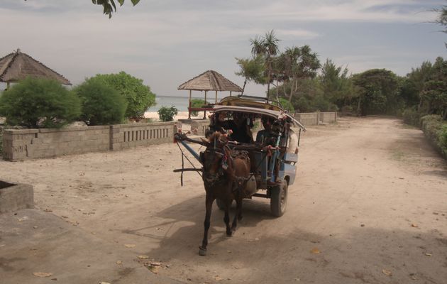 l'ile de Gili en Indonesis