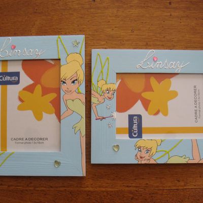 SOUS VERRES Fée clochette